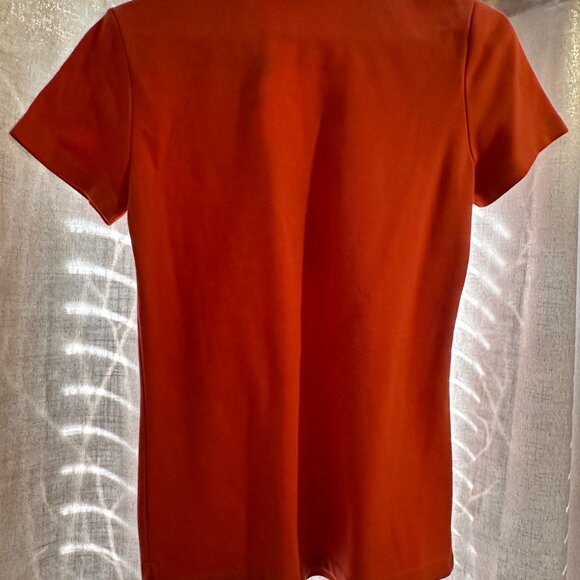 Elizabeth McKay Orange Polo - Size Small - Picture 2 of 4